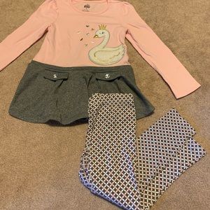 Kids headquarters swan outfit